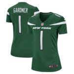Ahmad Sauce Gardner New York Jets  Women's Game Jersey - Green