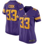Dalvin Cook Minnesota Vikings  Women's Alternate Game Jersey - Purple