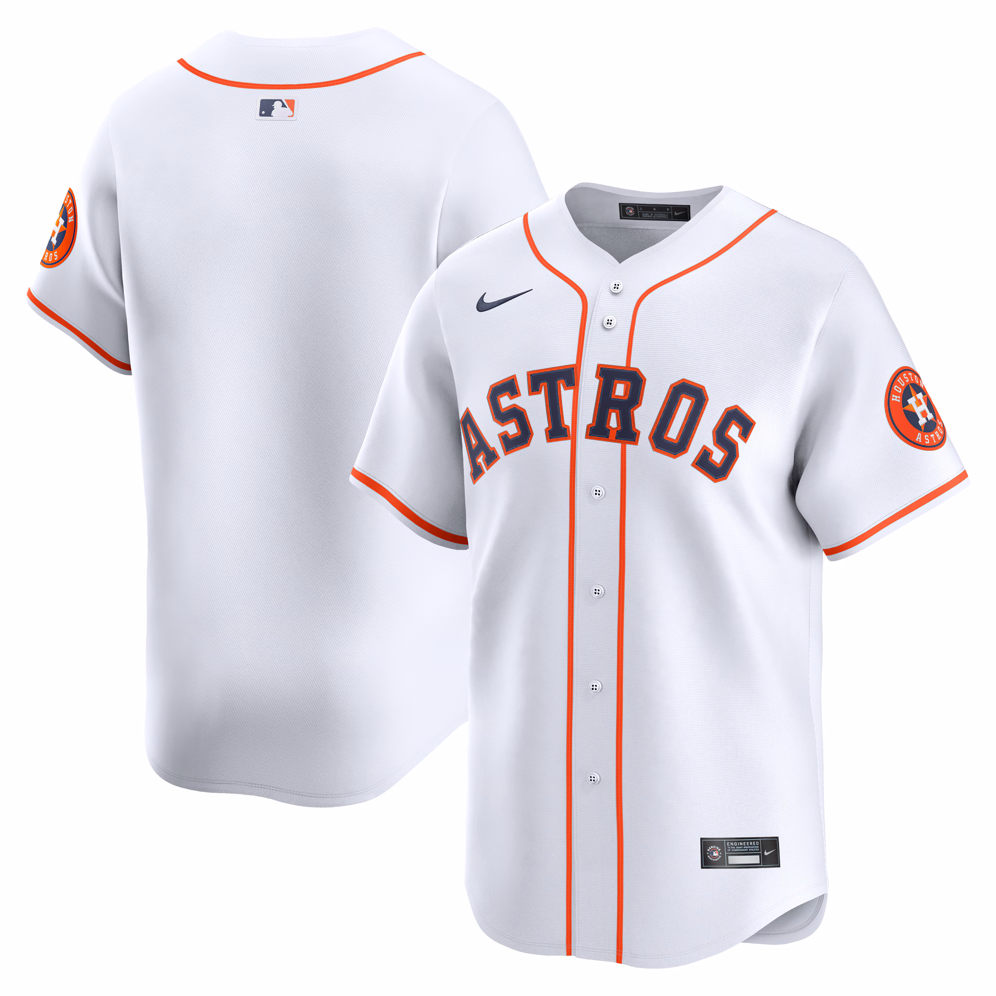 Houston Astros White Home Limited Jersey