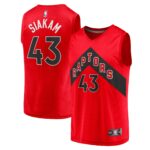 Pascal Siakam Toronto Raptors  2021/22 Fast Break Replica Jersey - Icon Edition - Red