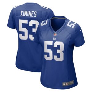 Oshane Ximines New York Giants Women's Game Jersey - Royal