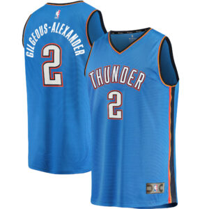 Shai Gilgeous-Alexander Oklahoma City Thunder  Youth 2021-22 Fastbreak Player Jersey - Icon Edition - Blue