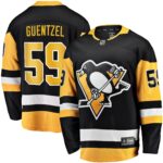 Jake Guentzel Pittsburgh Penguins Home Premier Breakaway Player Jersey - Black