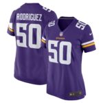 Levi Drake Rodriguez Minnesota Vikings Women's Game Jersey -  Purple