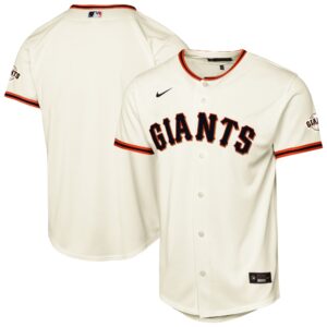 Youth San Francisco Giants  Cream Home Stadium Jersey