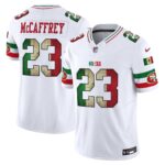 Christian McCaffrey # 23 San Francisco 49ers Mexico Vapor Limited Jersey V4 - All Stitched