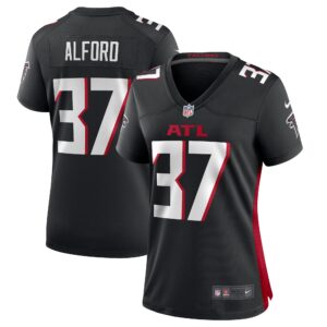 Dee Alford Atlanta Falcons  Women's Player Game Jersey - Black