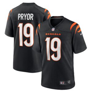 Kendric Pryor Cincinnati Bengals Game Jersey -  Black