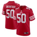 Michael Dwumfour San Francisco 49ers  Home Game Player Jersey - Scarlet