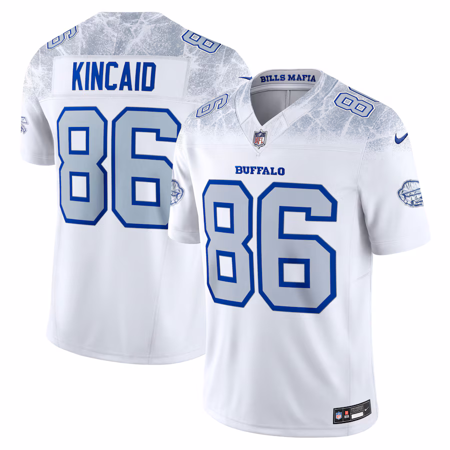 Dalton Kincaid #86 Buffalo Bills 2025 Rivalries Collection Limited Jersey - White