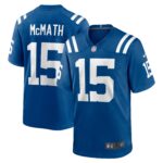 Racey McMath Indianapolis Colts Team Game Jersey -  Royal
