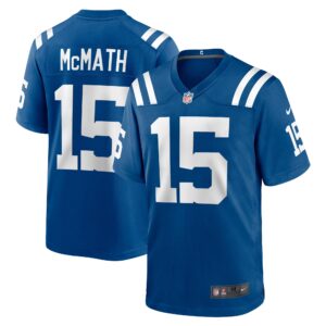 Racey McMath Indianapolis Colts Team Game Jersey -  Royal