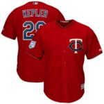 Men's Minnesota Twins #28 Max Kepler Majestic Scarlet 2019 Spring Training Cool Base Player Jersey