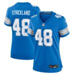 Loren Strickland Detroit Lions Women's Game Jersey -  Blue