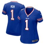 Number 1 Mom Buffalo Bills Women's Game Jersey - Royal