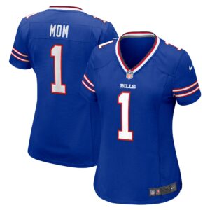 Number 1 Mom Buffalo Bills Women's Game Jersey - Royal
