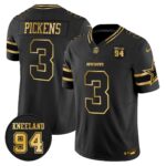 Dallas Cowboys 94 Marshawn Kneeland Memorial Patch Gold Vapor Limited Jersey - All Stitched
