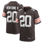 Greg Newsome II Cleveland Browns Game Jersey - Brown