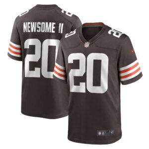 Greg Newsome II Cleveland Browns Game Jersey - Brown