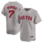 Men's Boston Red Sox Masataka Yoshida  Gray Away Limited Player Jersey