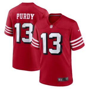 Brock Purdy San Francisco 49ers  Alternate Game Player Jersey - Scarlet