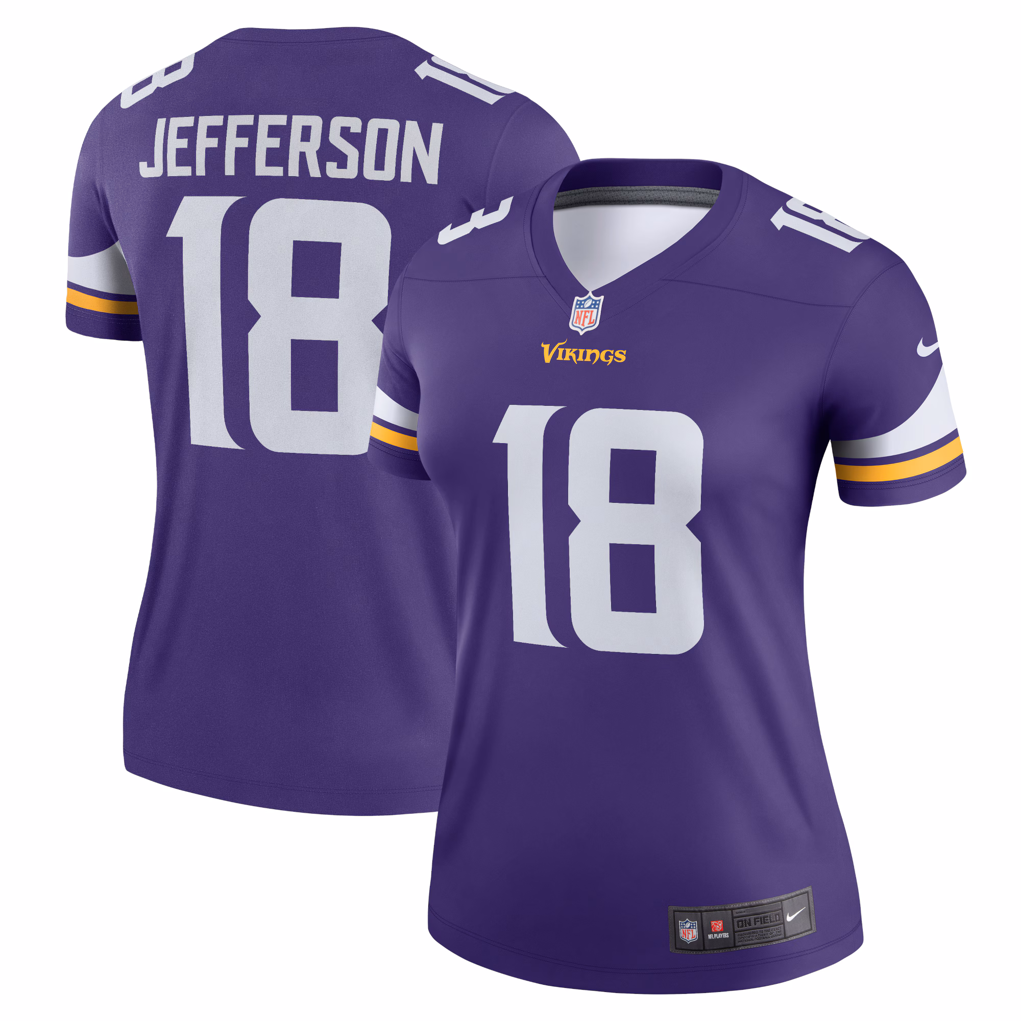 Justin Jefferson Minnesota Vikings Women's Legend Jersey - Purple