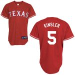 Texas Rangers #5 Ian Kinsler Stitched Red Jersey