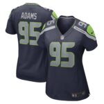 Myles Adams Seattle Seahawks  Women's Game Player Jersey - College Navy