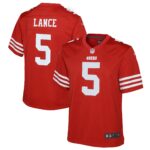 Trey Lance San Francisco 49ers  Youth Game Jersey - Scarlet