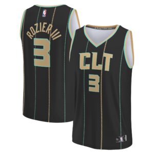 Terry Rozier Charlotte Hornets  Fastbreak Jersey - City Edition - Black
