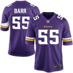 Anthony Barr Minnesota Vikings Youth  Team Color Game Jersey - Purple