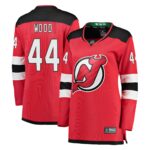 Miles Wood New Jersey Devils Women's Breakaway Jersey - Red