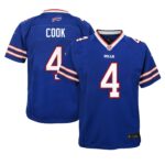 James Cook Buffalo Bills Youth Game Jersey - Royal