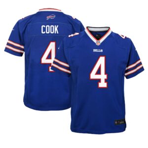 James Cook Buffalo Bills Youth Game Jersey - Royal
