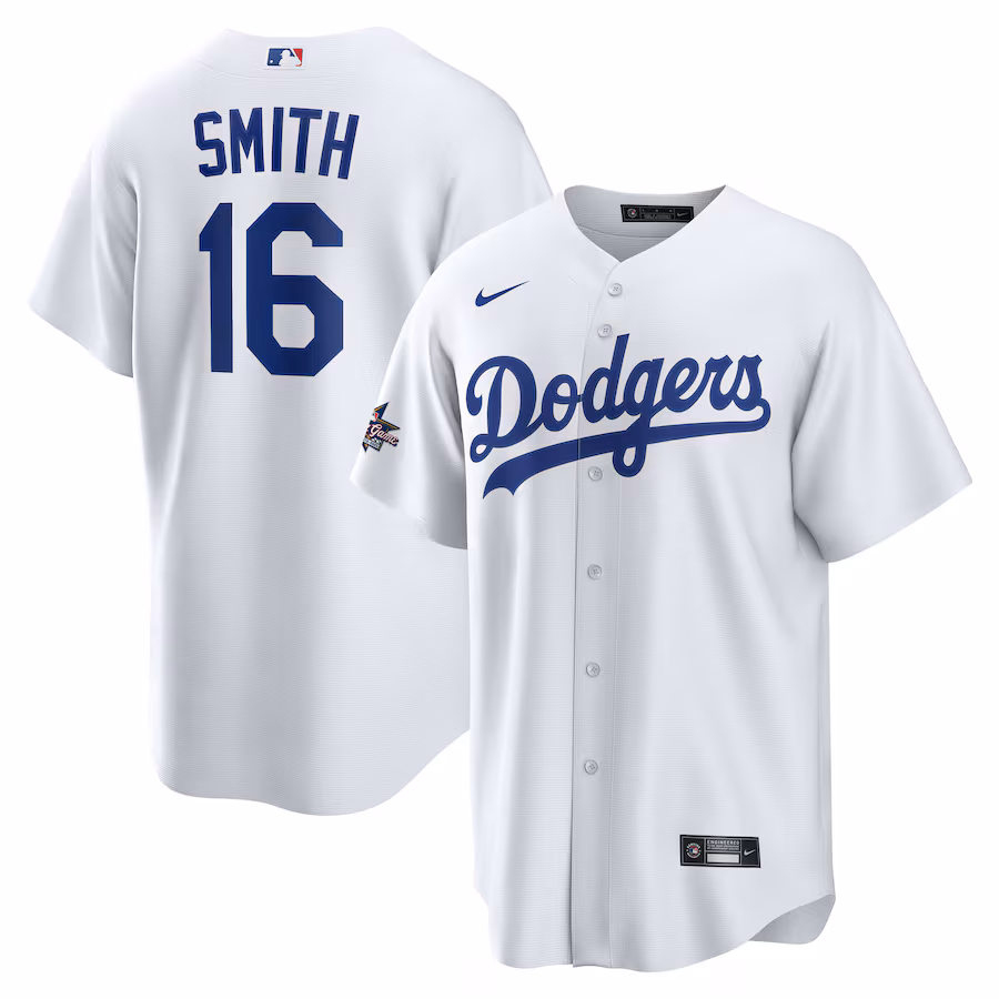 Will Smith Los Angeles Dodgers 2025 All-Star Game Home Replica Player Jersey - White