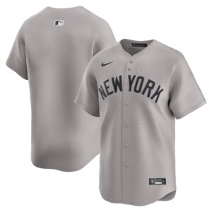 New York Yankees Gray Away Limited Jersey