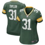Jim Taylor Green Bay Packers Women's Game Retired Player Jersey - Green