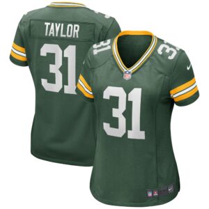 Jim Taylor Green Bay Packers Women's Game Retired Player Jersey - Green