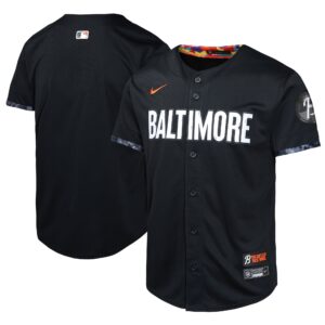 Youth Baltimore Orioles Black City Connect Limited Jersey