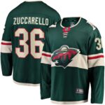 Mats Zuccarello Minnesota Wild Team Color Breakaway Player Jersey - Green