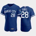 Men's Kyle Isbel #28 Kansas City Royals 2022 Blue Jersey