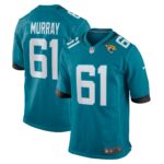 Jimmy Murray Jacksonville Jaguars  Home Game Player Jersey - Teal
