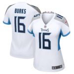 Treylon Burks Tennessee Titans  Women's Game Player Jersey - White