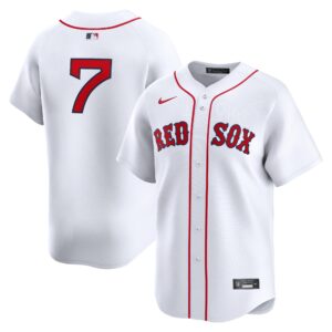 Men's Boston Red Sox Masataka Yoshida  White Home Limited Player Jersey