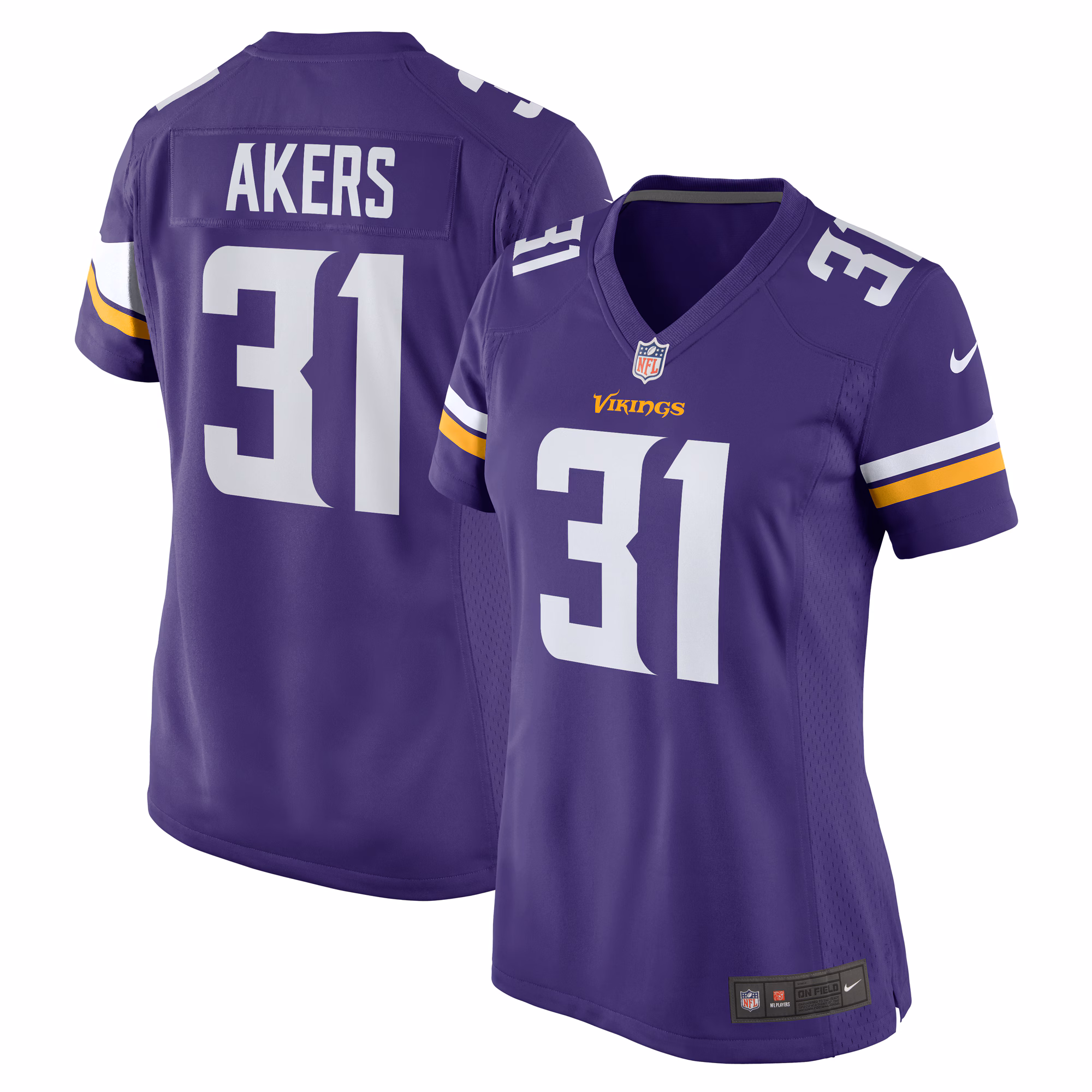 Cam Akers Minnesota Vikings Women's  Game Jersey -  Purple