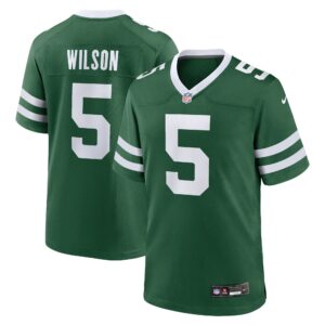 Garrett Wilson #5 New York Jets Game Jersey - Legacy Green