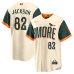 Jeremiah Jackson #82 Baltimore Orioles 2026 City Connect Stadium Jersey - Cream