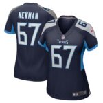 Xavier Newman Tennessee Titans  Women's Game Player Jersey - Navy