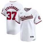 Men's Washington Nationals Stephen Strasburg  White Home Limited Player Jersey
