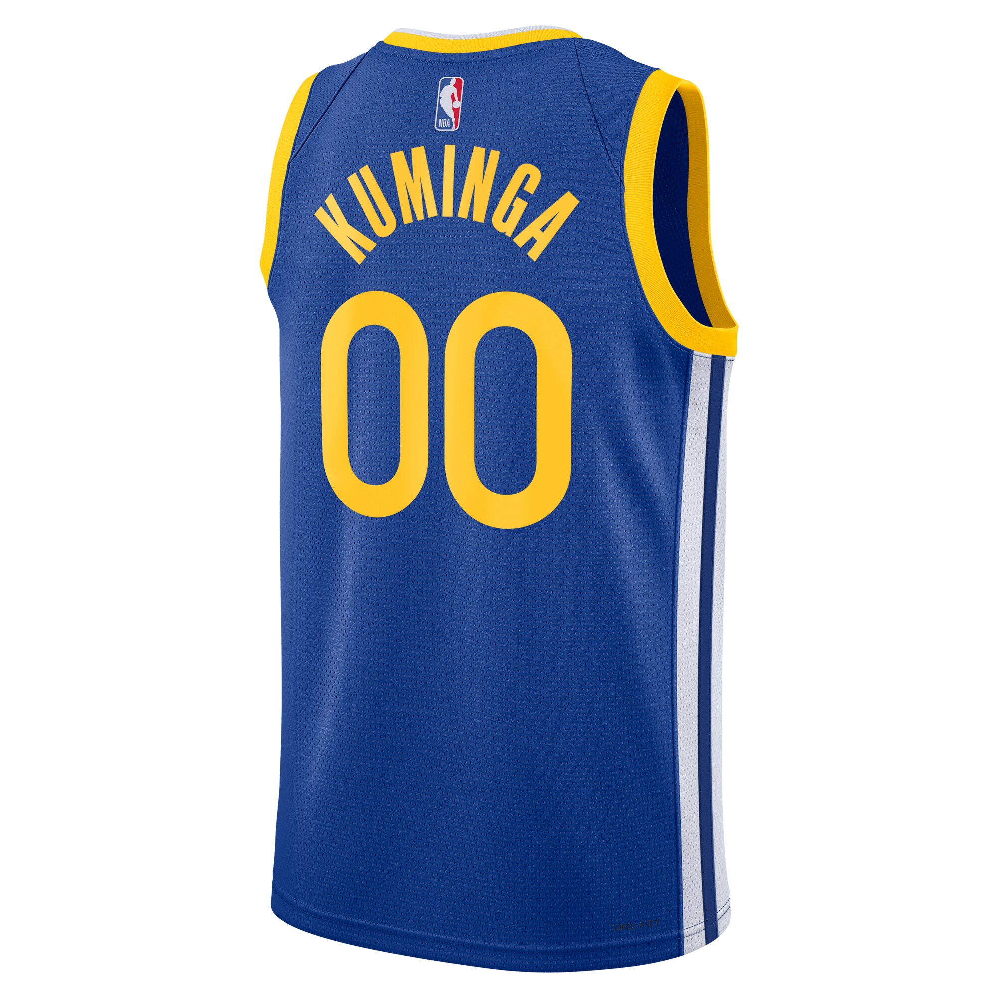 Jonathan Kuminga Golden State Warriors Unisex 2022/23 Swingman Player Jersey - Icon Edition - Royal - Image 3